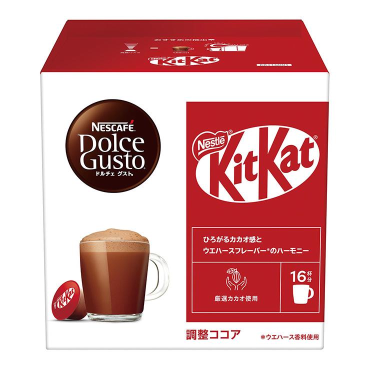 ネスカフェ ドルチェグスト 専用カプセル キットカット 16P 6箱 ネスレ