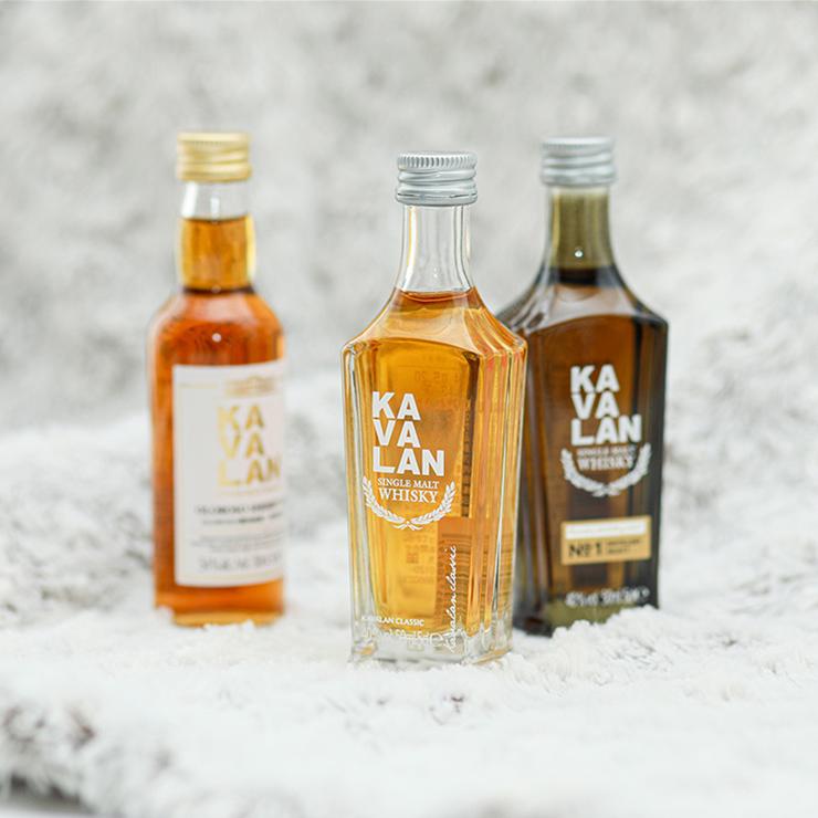 KAVALAN ウイスキー 台湾ウイスキー カバラン ミニチュア 3種 KAVALAN ウイスキー 台湾ウイスキー カバラン ミニチュア 3種