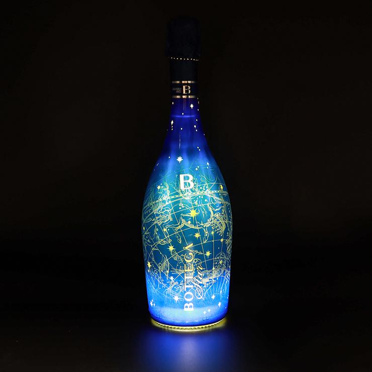 BOTTEGA 光るワイン! ボッテガ ブルースター + ピンクスター 750ml 2本