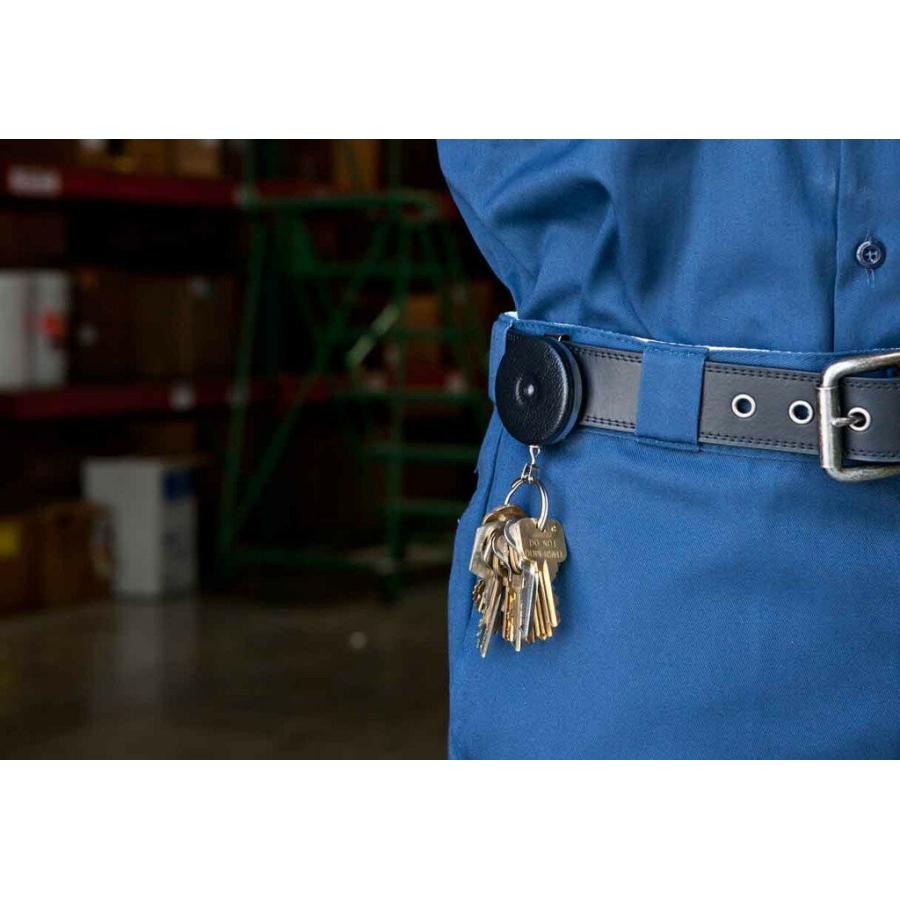 KEY-BAK（キーバック） #5 リール キーホルダー 頑丈な 60cm チェーン