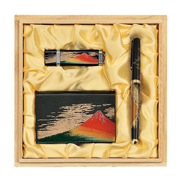 日本のおみやげ ステーショナリー 差し上げ物仕掛けるZ／凱風快晴 キッチン、日用品、文具-ボールペン-筆記用具