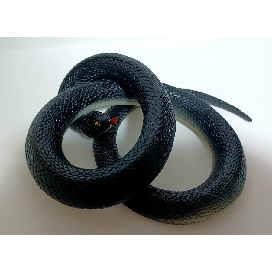 リアルな 黒ヘビ 蛇のおもちゃ 玩具 : TOKYO・右左喜商店 - 通販