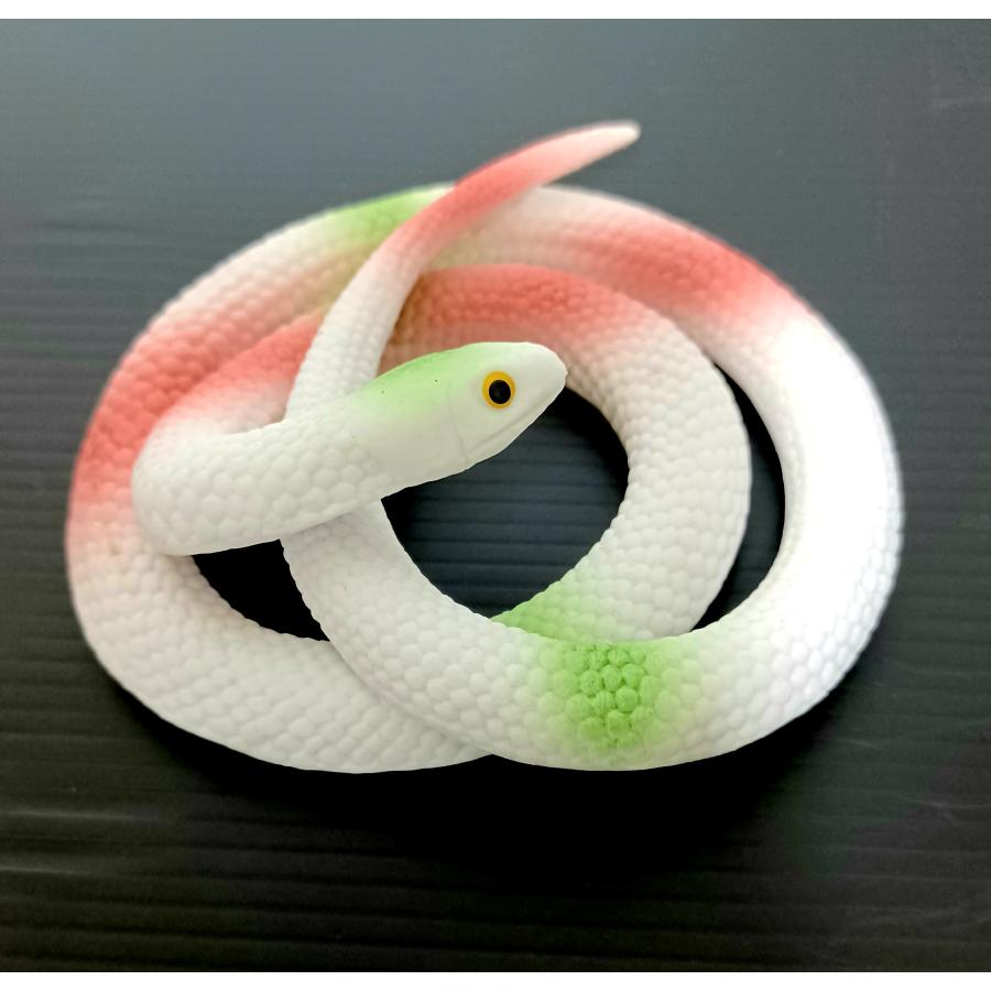 リアルな 白ヘビ 蛇のおもちゃ 玩具 : TOKYO・右左喜商店 - 通販