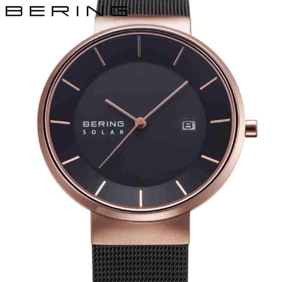 ベーリング 腕時計 BERING 14639-166 時計 ソーラーウォッチ クォーツ