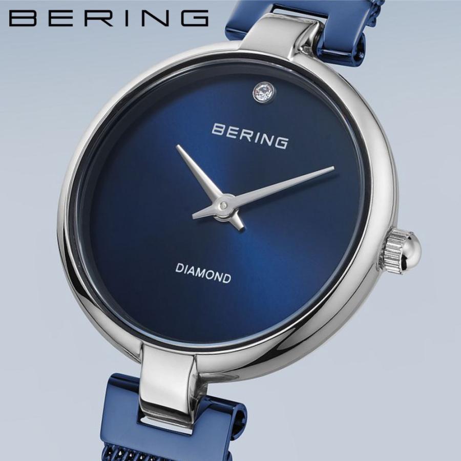 BERING（ベーリング） 腕時計 レディース BERING Classic Diamond Blue