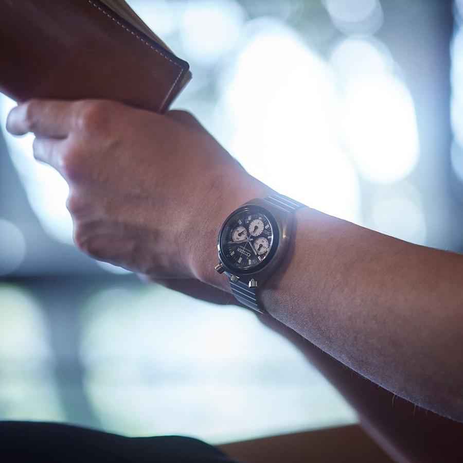 RECORD LABEL シチズン ツノクロノ CITIZEN TSUNO CHRONO AN3660