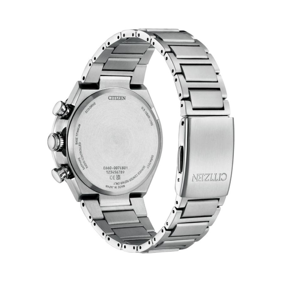 シチズン アテッサ 腕時計 メンズ CITIZEN ATTESA ACT Line CB5966-69E シチズン アテッサ アクトライン 電波時計 電波ソーラー エコドライブ クロノグラフ 爆買の画像
