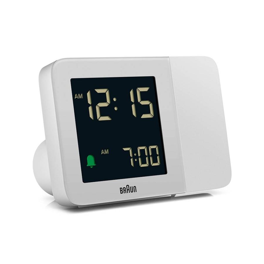 BRAUN Digital Projection Alarm Clock BC15W｜tokyo-watchstyle｜03