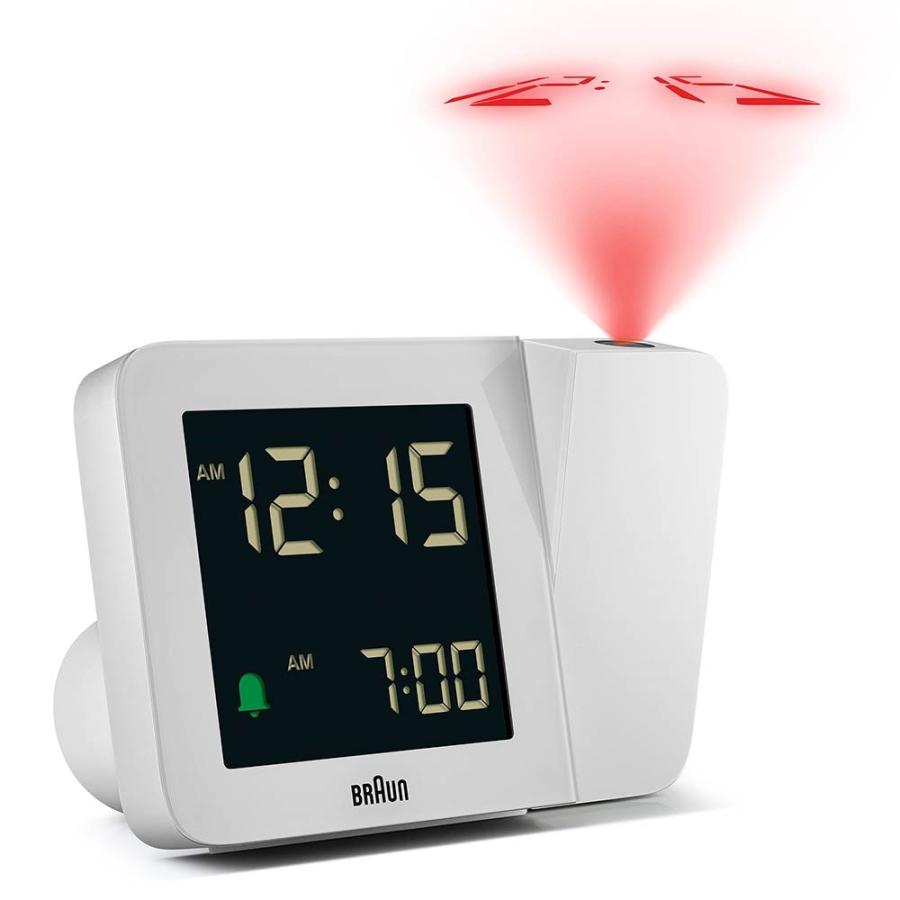 BRAUN Digital Projection Alarm Clock BC15W｜tokyo-watchstyle｜06