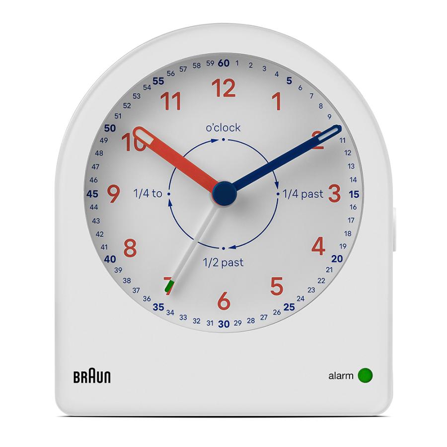 アナログクロック ブラウン 置き時計 BRAUN Time Teacher BC22TW