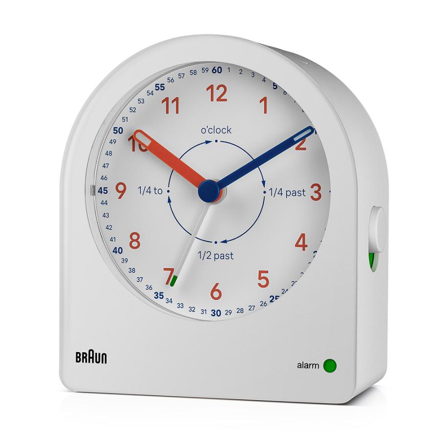 アナログクロック ブラウン 置き時計 BRAUN Time Teacher BC22TW