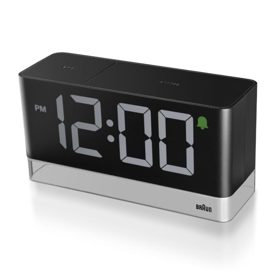 BRAUN（ブラウン） 置き時計 デジタルクロック BRAUN Led Display