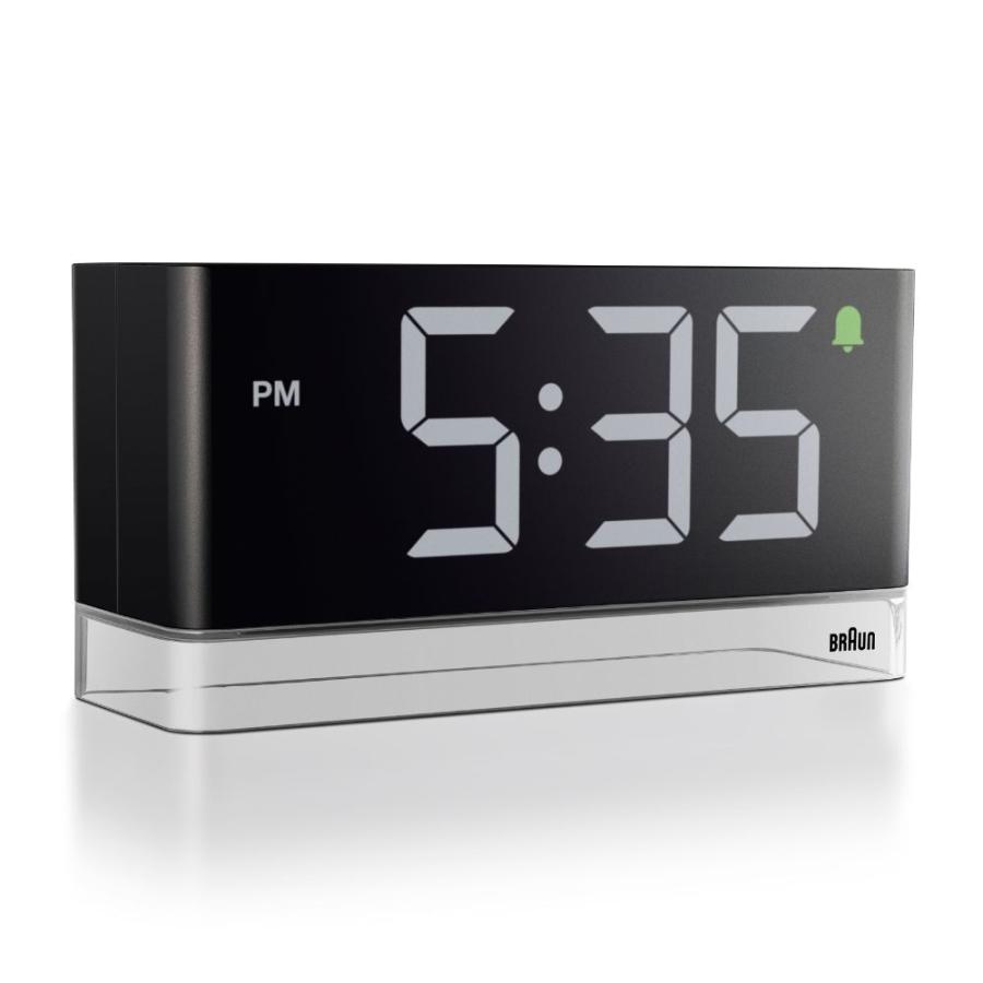 BRAUN（ブラウン） 置き時計 デジタルクロック BRAUN Led Display