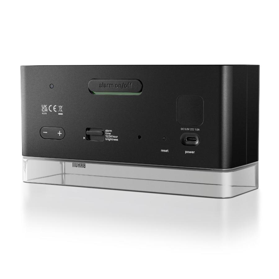 BRAUN（ブラウン） 置き時計 デジタルクロック BRAUN Led Display