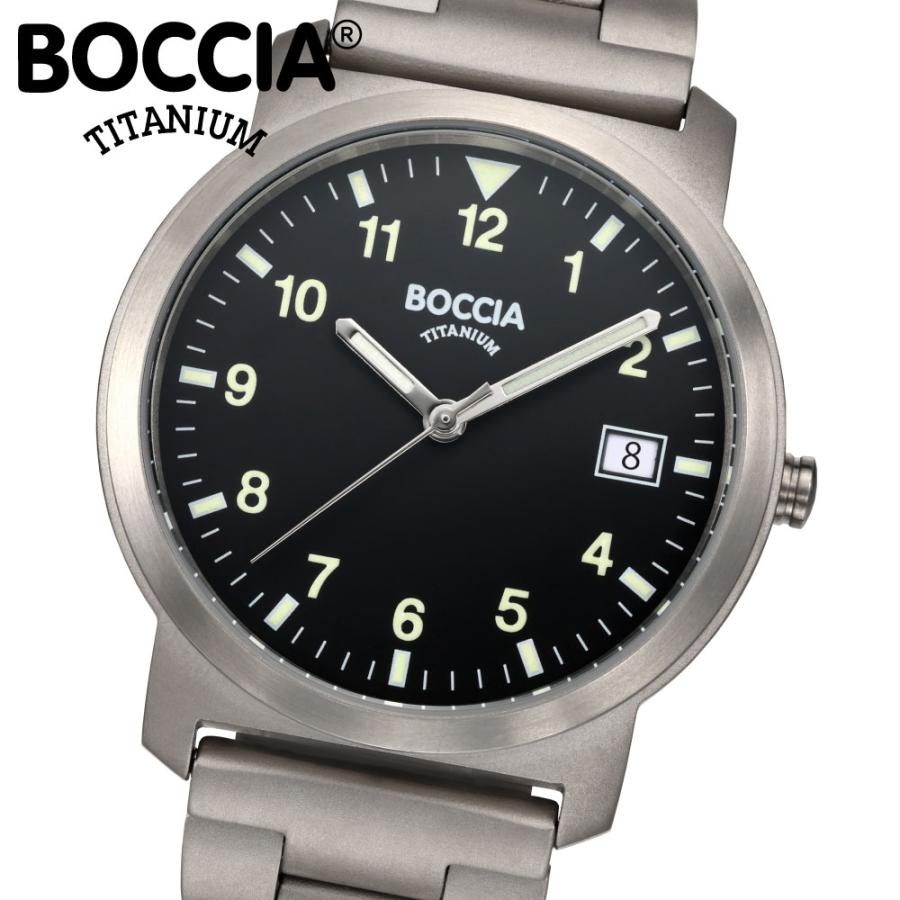 BOCCIA TITANIUM Basic 3630-03ボッチア 腕時計 collection 3630-03
