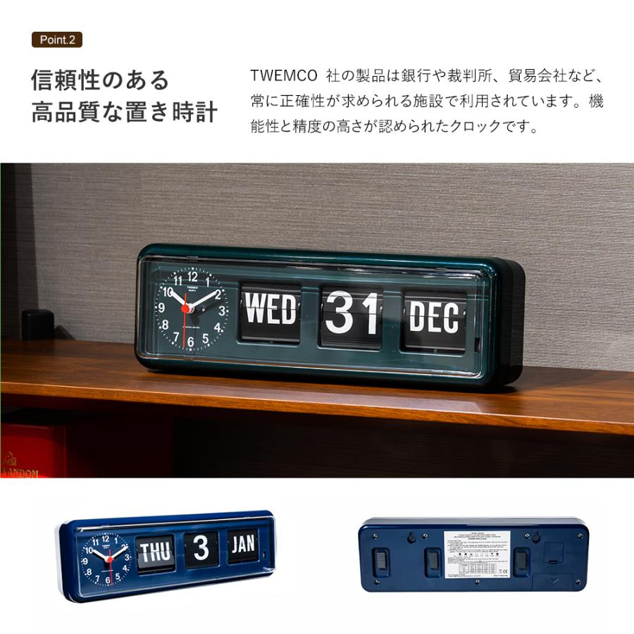パタパタ 時計 TWEMCO DIGITAL CALENDER BQ-38NV トゥエンコ BQ パタパタ 時計 TWEMCO DIGITAL CALENDER BQ-38NV トゥエンコ BQ