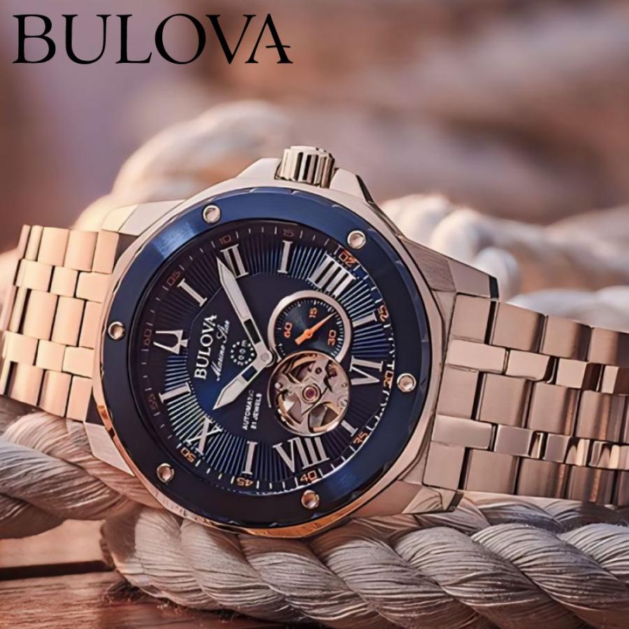 BULOVA（ブローバ） 腕時計 メンズ 自動巻き BULOVA Marin Star 98A302
