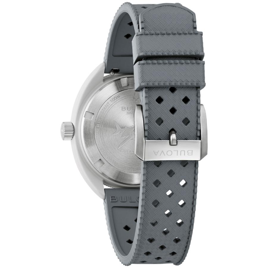 ブローバ 腕時計 BULOVA Archives Series Snorkel 98B449 アーカイブスシリーズ スノーケル デビルダイバー ホワイトシャーク グレーの画像