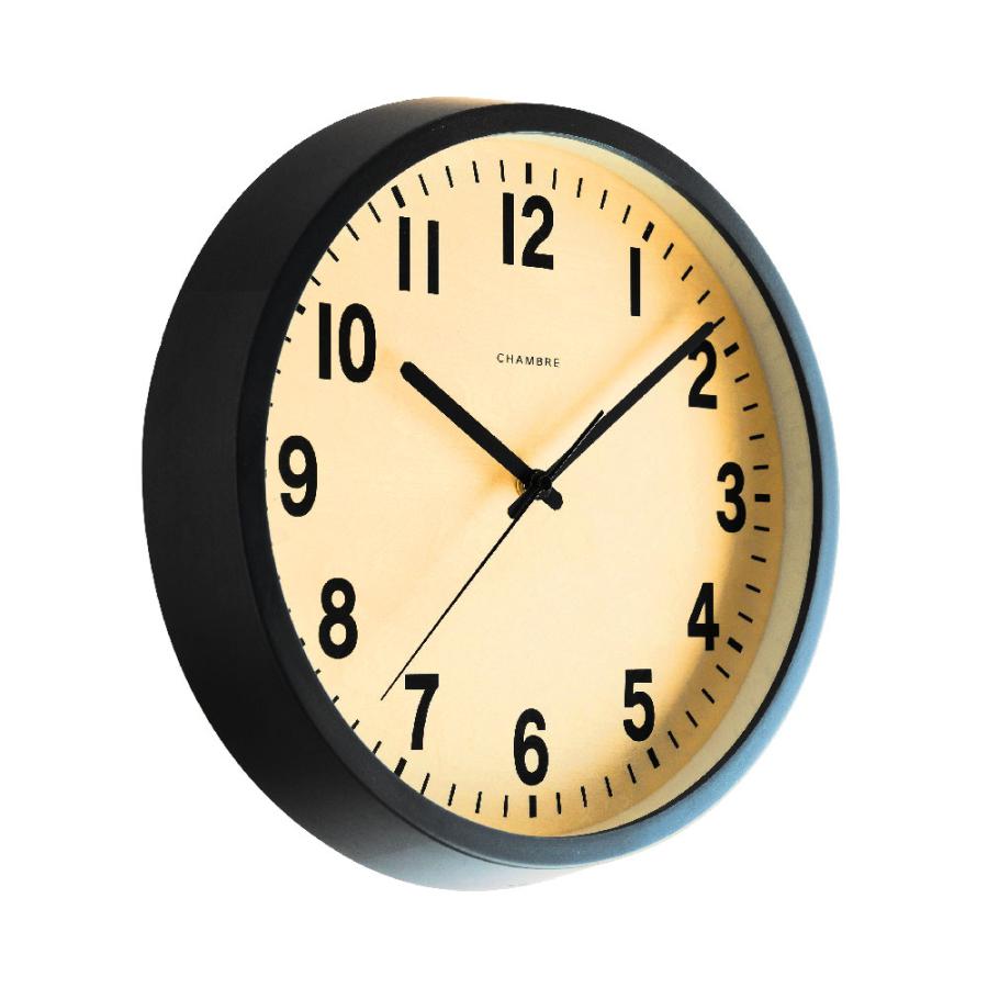シャンブル 掛け時計 CHAMBRE BLACK SERIES PUBLIC CLOCK CH-027BK