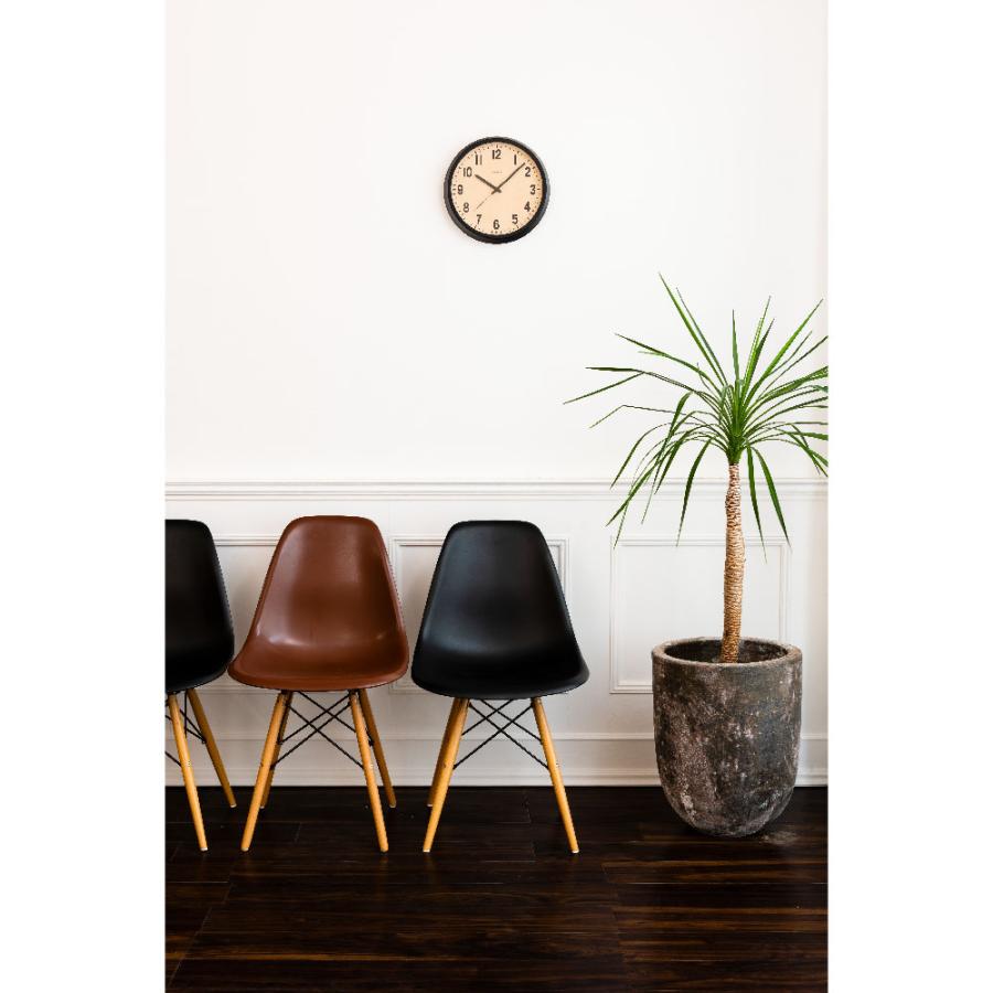 シャンブル 掛け時計 CHAMBRE BLACK SERIES PUBLIC CLOCK CH-027BK