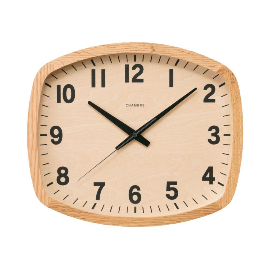 シャンブル R-SQUARE CLOCK OAK CH-028OA 電波時計 爆買 : 東京ウォッチスタイル - 通販 - Yahoo!ショッピング