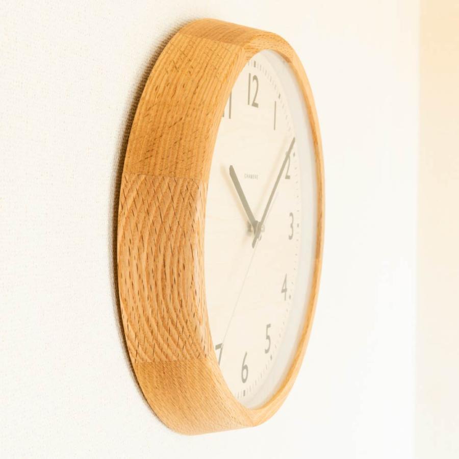 シャンブル 掛け時計 CHAMBRE DROP CLOCK OAK CH-039OA 電波時計 シャンブル 掛け時計 CHAMBRE DROP CLOCK OAK CH-039OA 電波時計