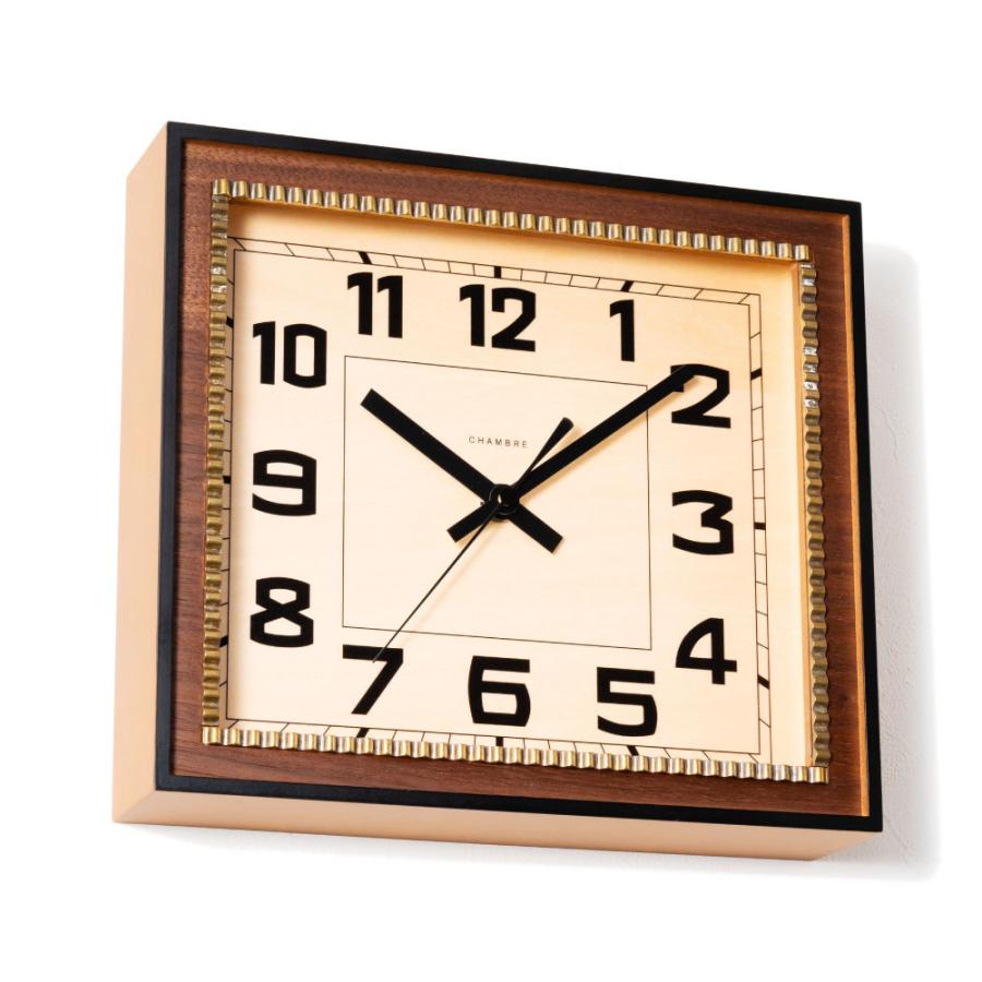 CHAMBRE シャンブル 壁掛け時計 シャンブル 時計 壁掛け時計 CHAMBRE CH-053WNW 静か 音がしない