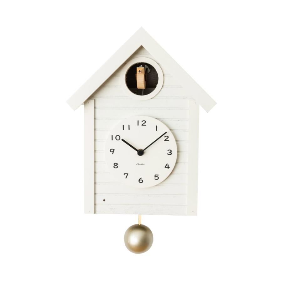 chambre 掛時計 シャンブル 掛け時計 CHAMBRE Cuckoo CLOCK WHITE CH-059WH 鳩時計