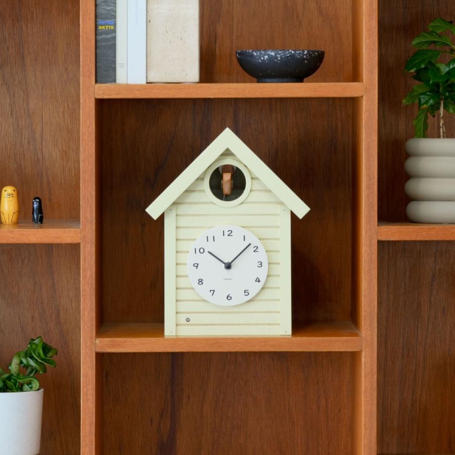 シャンブル 時計 CHAMBRE Cuckoo CLOCK YELLOW CH-059YE 鳩時計 ポッポ