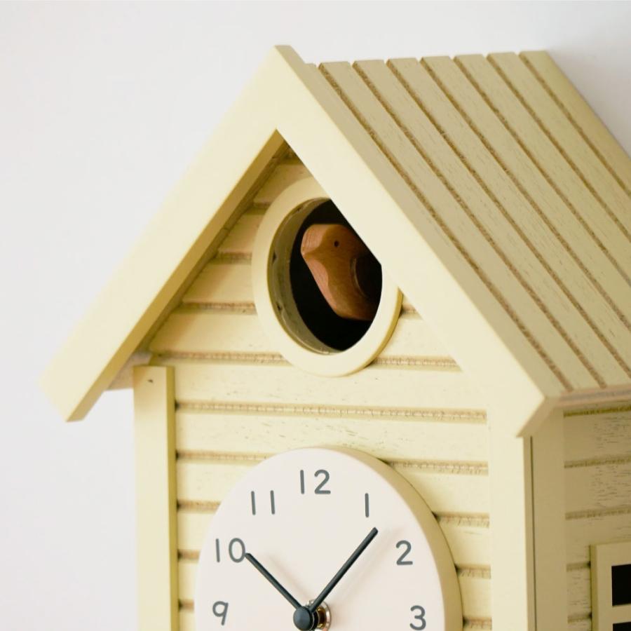 シャンブル 時計 CHAMBRE Cuckoo CLOCK YELLOW CH-059YE 鳩時計 ポッポ