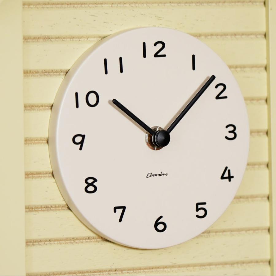 シャンブル 時計 CHAMBRE Cuckoo CLOCK YELLOW CH-059YE 鳩時計 ポッポ時計 ハト時計 振り子時計 静か 木製 壁掛け時計 爆買 |  | 06