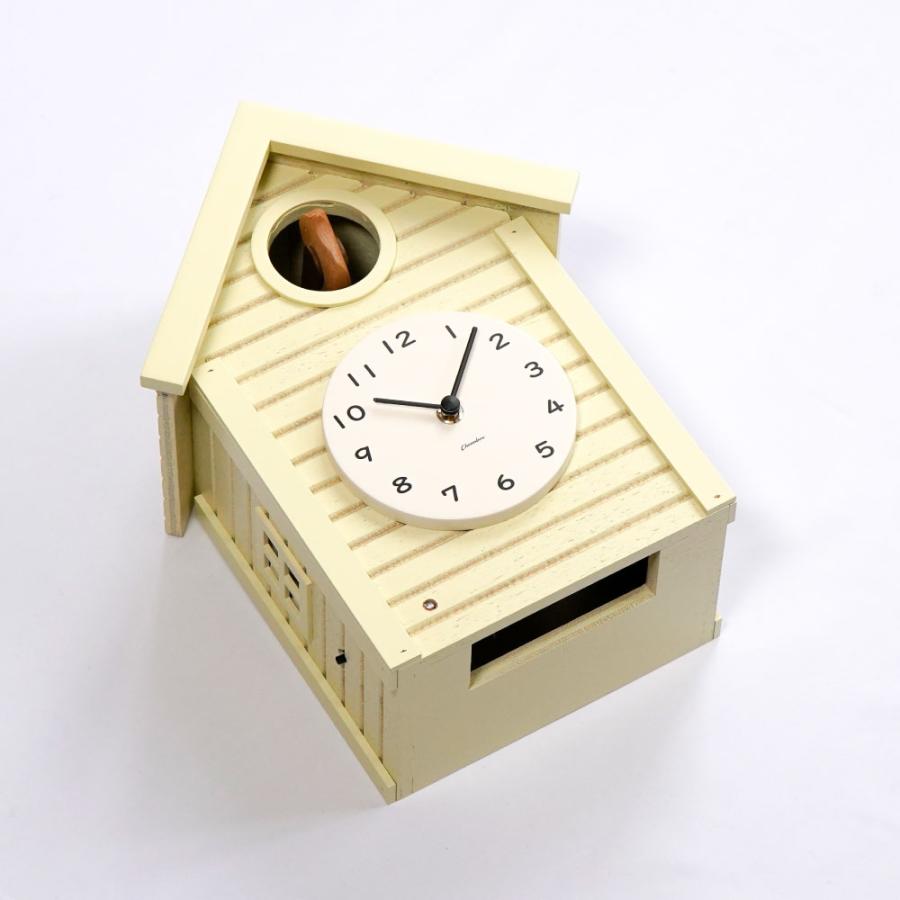 シャンブル 時計 CHAMBRE Cuckoo CLOCK YELLOW CH-059YE 鳩時計 ポッポ