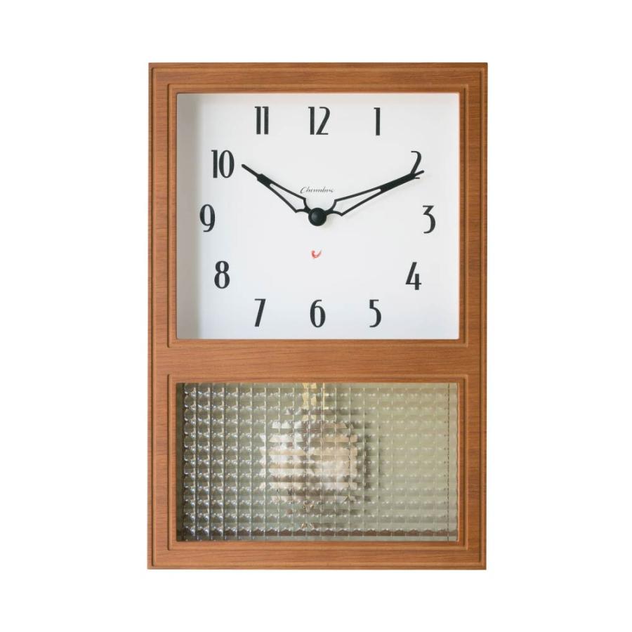 シャンブル 時計 chambre 振り子時計 掛け時計 CHAMBRE GLASS PENDULUM