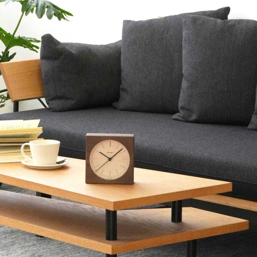 カルチェ　テーブルクロック　置時計　稼動品　保証無し　ジャンク扱い シャンブル 置時計 CHAMBRE LINE DESK CLOCK CH-075DB 静か 音がしない