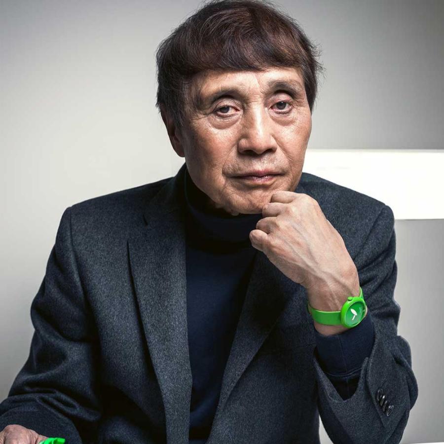 CAUNY カウニー 腕時計 レディース Tadao Ando CTA001 青りんご 建築家