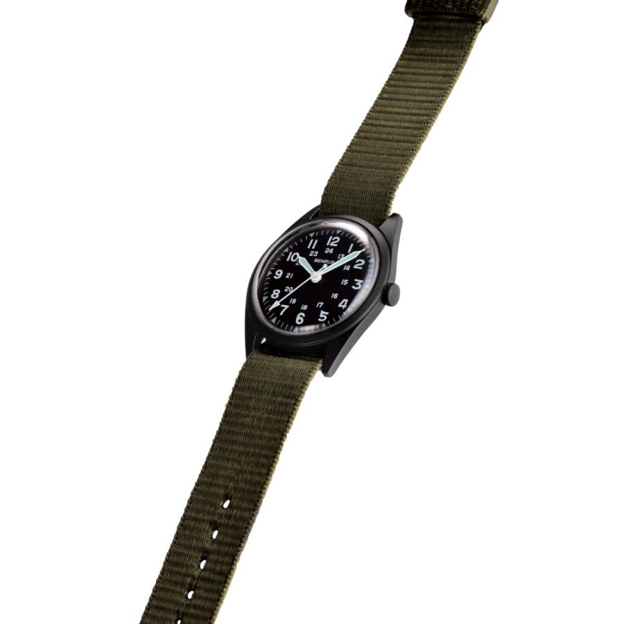 BENRUS ベンラス 時計 ミリタリーウォッチ 腕時計 メンズ BENRUS DTU