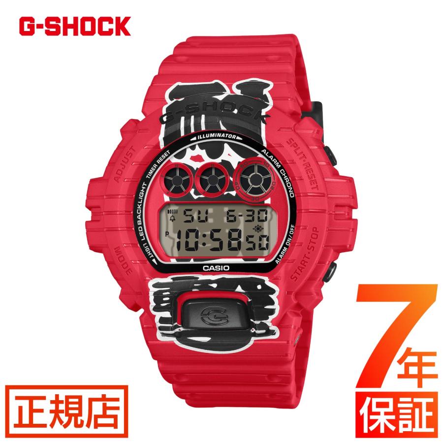 G-SHOCK 腕時計 メンズ DW-6900AKA-4JR 赤提灯-MADE IN JAPAN- ジー
