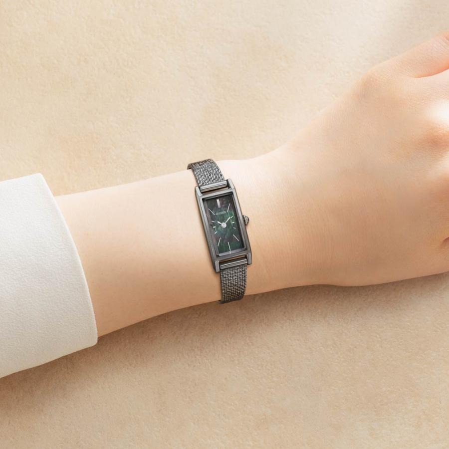 稼働品　シチズン　キー　エコ・ドライブ　腕時計　ウォッチ　シルバー　小ぶり Kii（CITIZEN） シチズン キー 腕時計 レディース CITIZEN Kii: EG7049
