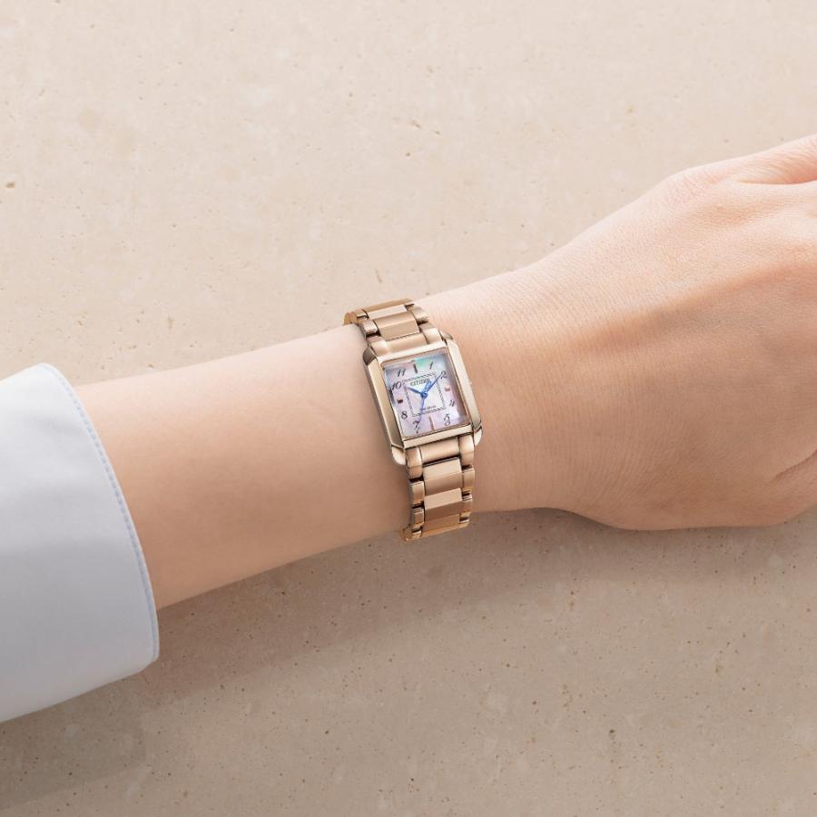 CITIZEN L（シチズン エル） 腕時計　ソーラー　ダイヤモンド スクエア CITIZEN L シチズン エル SQUARE Collection EW5603-89Y 腕時計