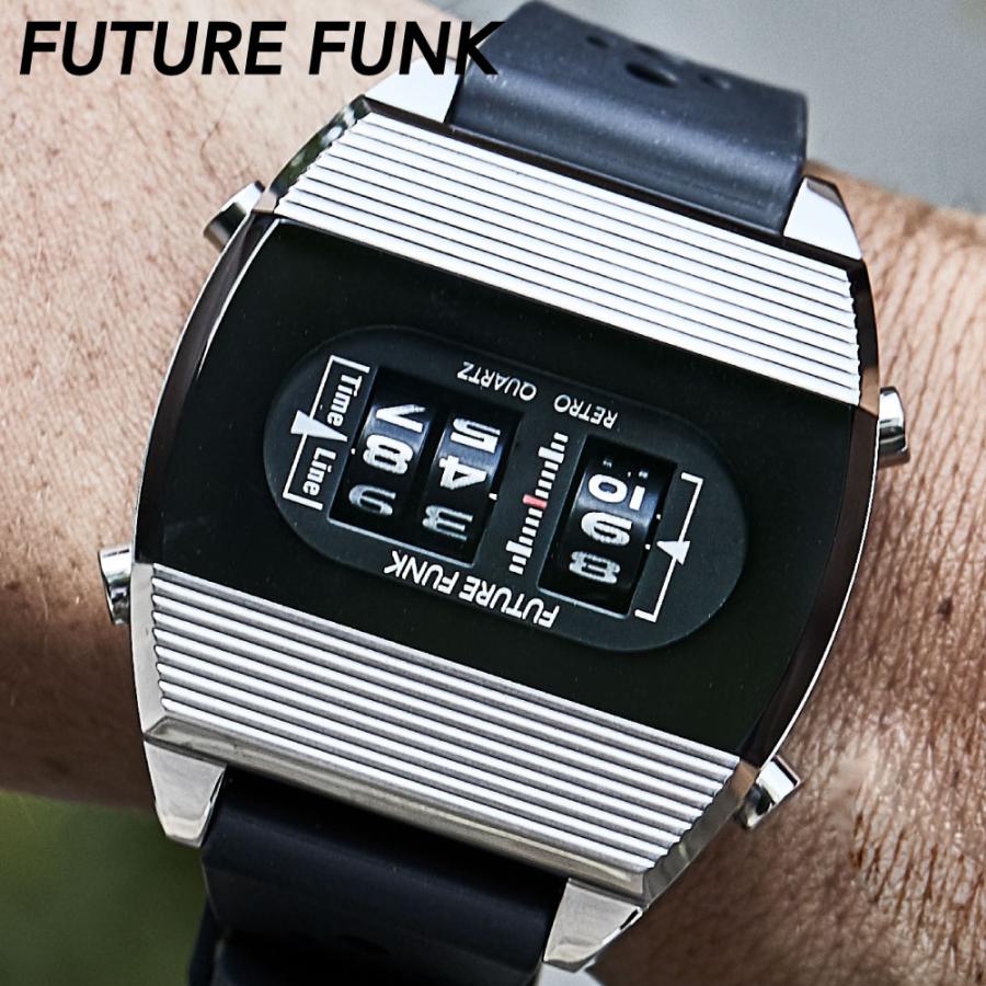 フューチャーファンク 腕時計 FUTURE FUNK FF104-SV-RB 時計 ローラー