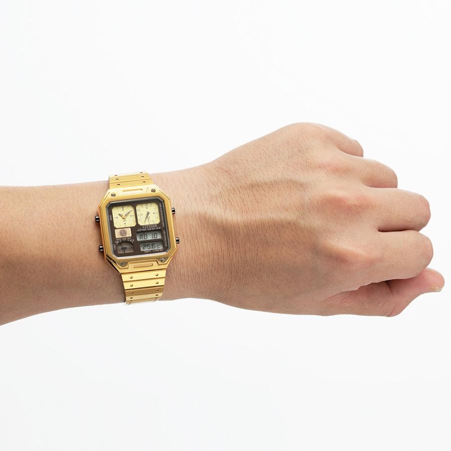 本日限定価格　CITIZEN サーモセンサー JG2122-60W 限定 RECORD LABEL 腕時計 シチズン サーモセンサー CITIZEN THERMO