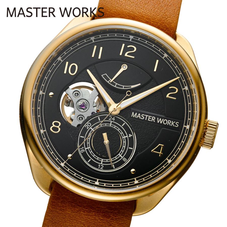 マスターワークス MW08YB-FDLBO8／ハイクラス自動巻きムーヴメント 