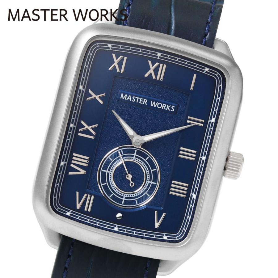 MASTER WORKS マスターワークス Quadrangle MW10SN-GCBLGB8／クォーツ 