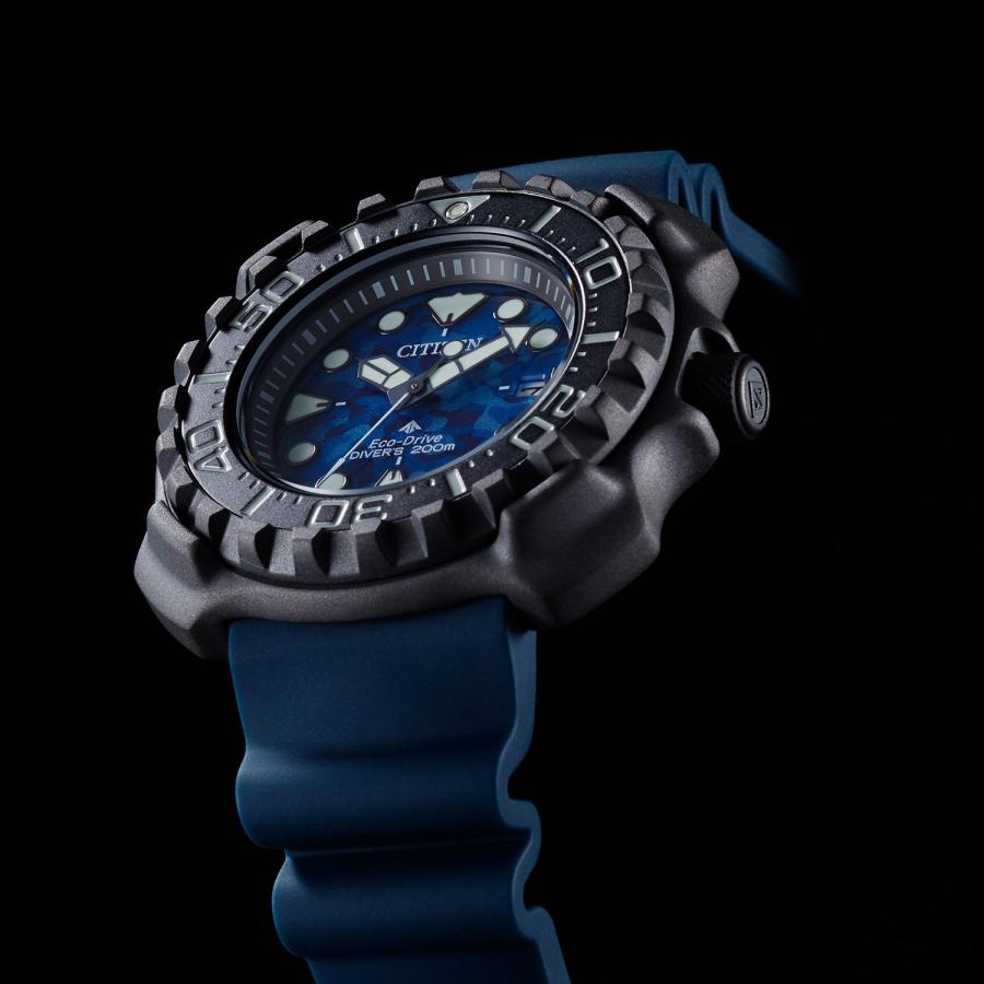 シチズン プロマスター ダイバーズウオッチ CITIZEN PROMASTER BN0227-09L 腕時計 メンズ シチズン エコドライブ MARINEシリーズ ウレタン｜tokyo-watchstyle｜06