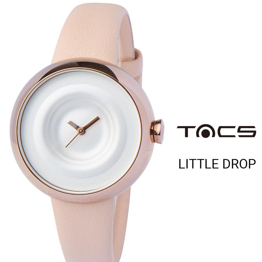 腕時計 レディース クォーツ TACS LITTLE DROP TS1301E レザーベルト 革ベルト アナログ 3針 35mm タックス 時計｜tokyo-watchstyle｜02