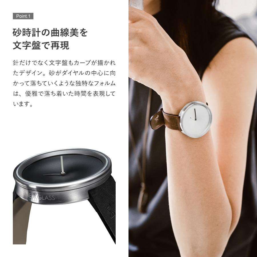 TACS 腕時計 メンズ レディース TIME GLASS TS1801A レザーベルト 数字
