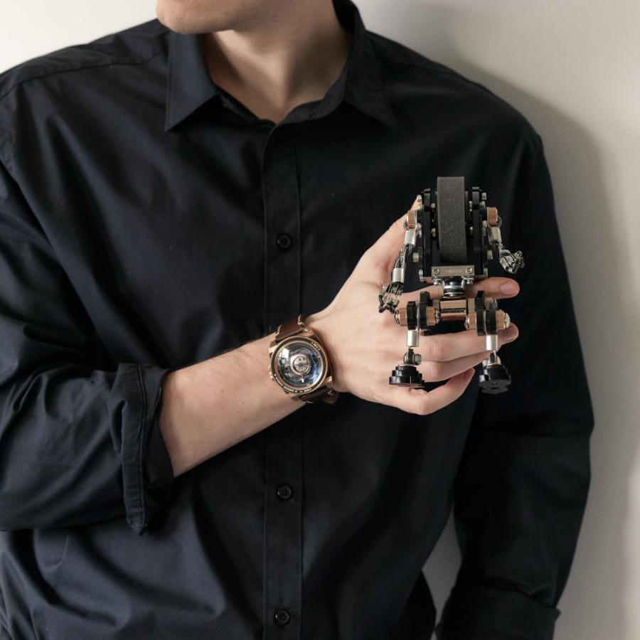 TACS 腕時計 メンズ TACS TS1803o タックス ロボトイズ 自動巻き オートマチック 機械式 ロボット ウォッチスタンド 腕時計 スタンド 　｜tokyo-watchstyle｜18