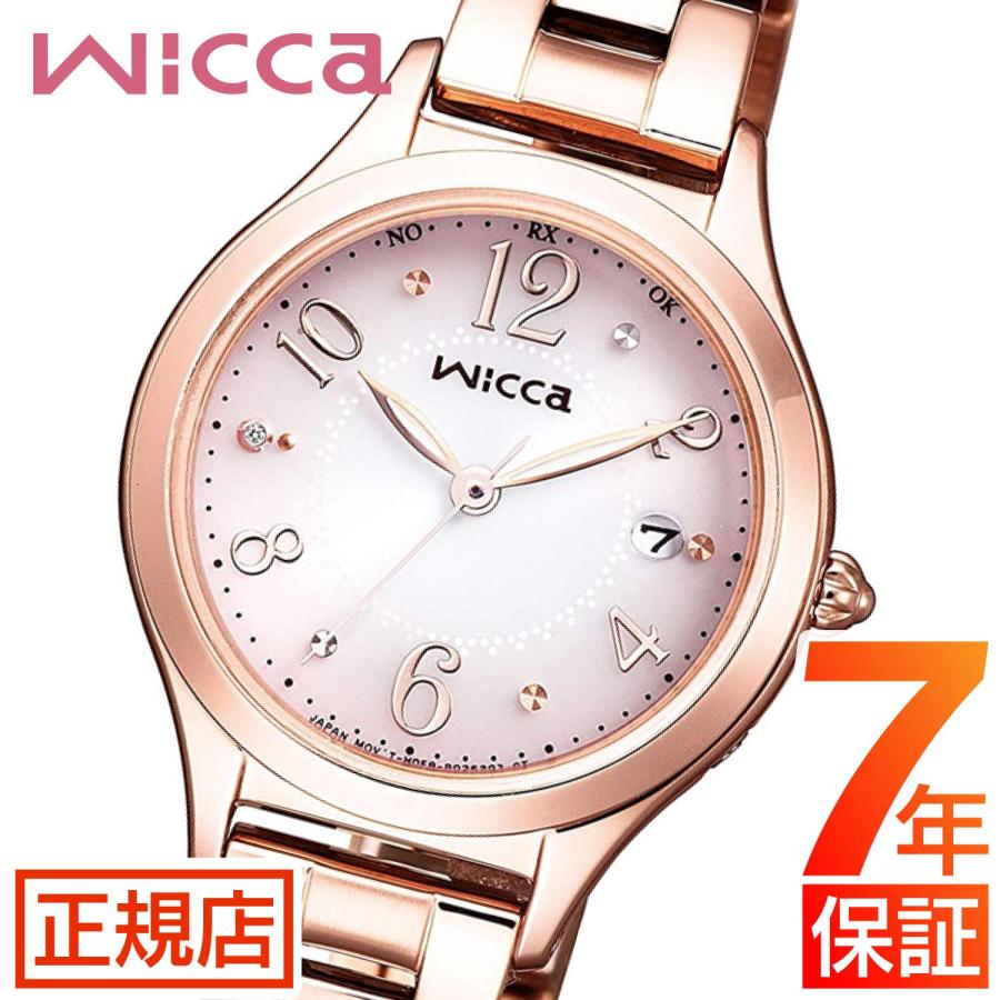 wicca（ウィッカ） シチズン ソーラーテック 腕時計 レディース