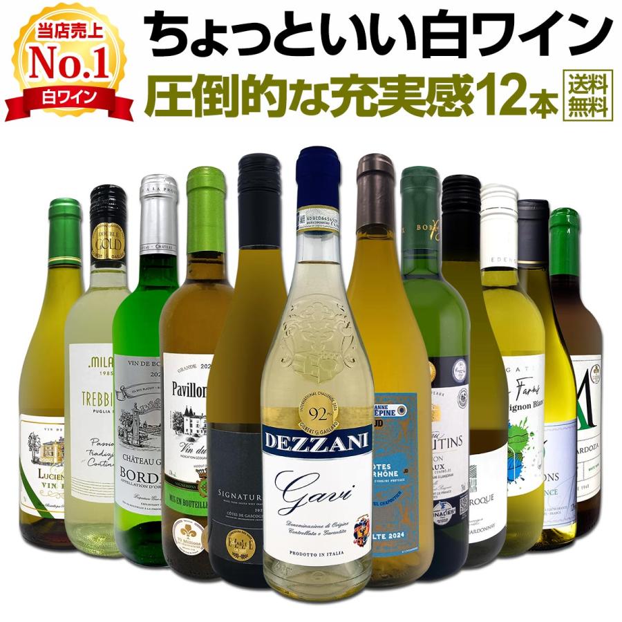 白ワイン セット 12本 750ml フランス イタリア など 辛口 wine set 第