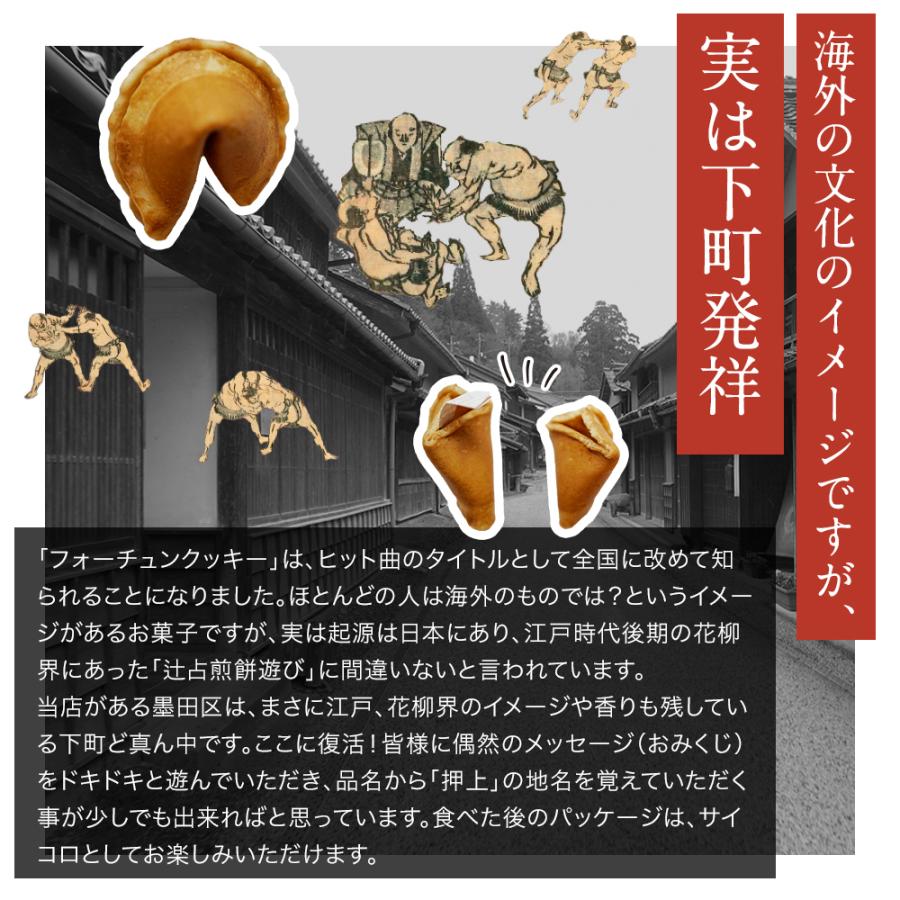 おみくじ 北斎漫画フォーチュンクッキー （おみくじ入り開運焼菓子）1個